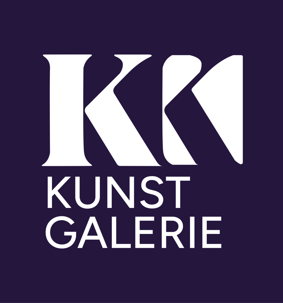 KK-Galerie final logo dark blue square white text